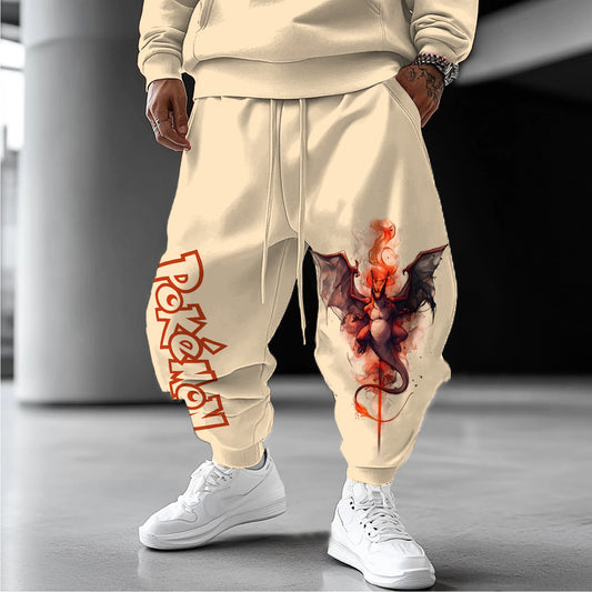 Pokémon Unisex  Casual Anime Streetwear Pants