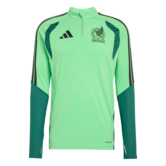 Mexico National Team 2026  Tiro Quarter-Zip Training Top - Green
