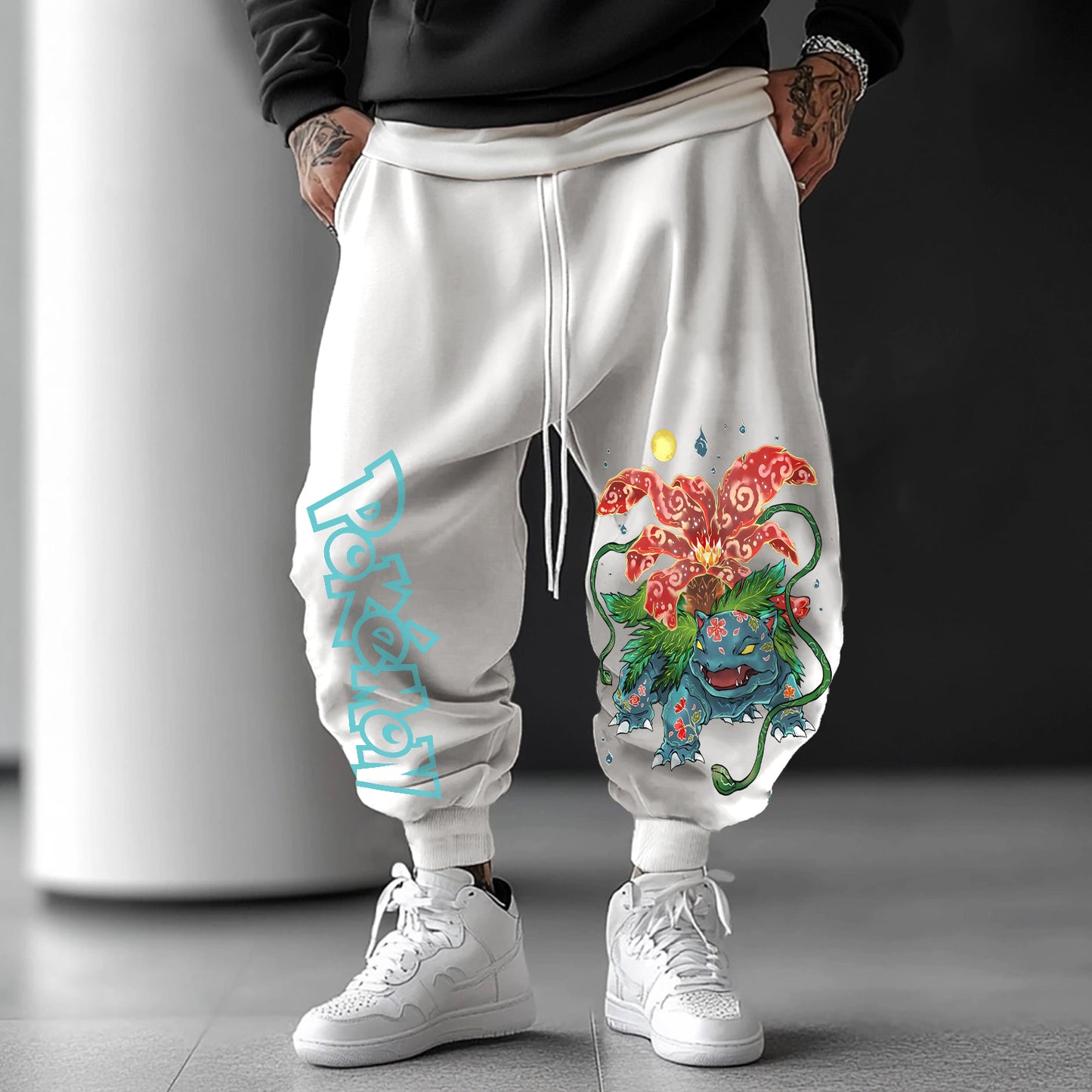 Pokémon Unisex  Casual Anime Streetwear Pants
