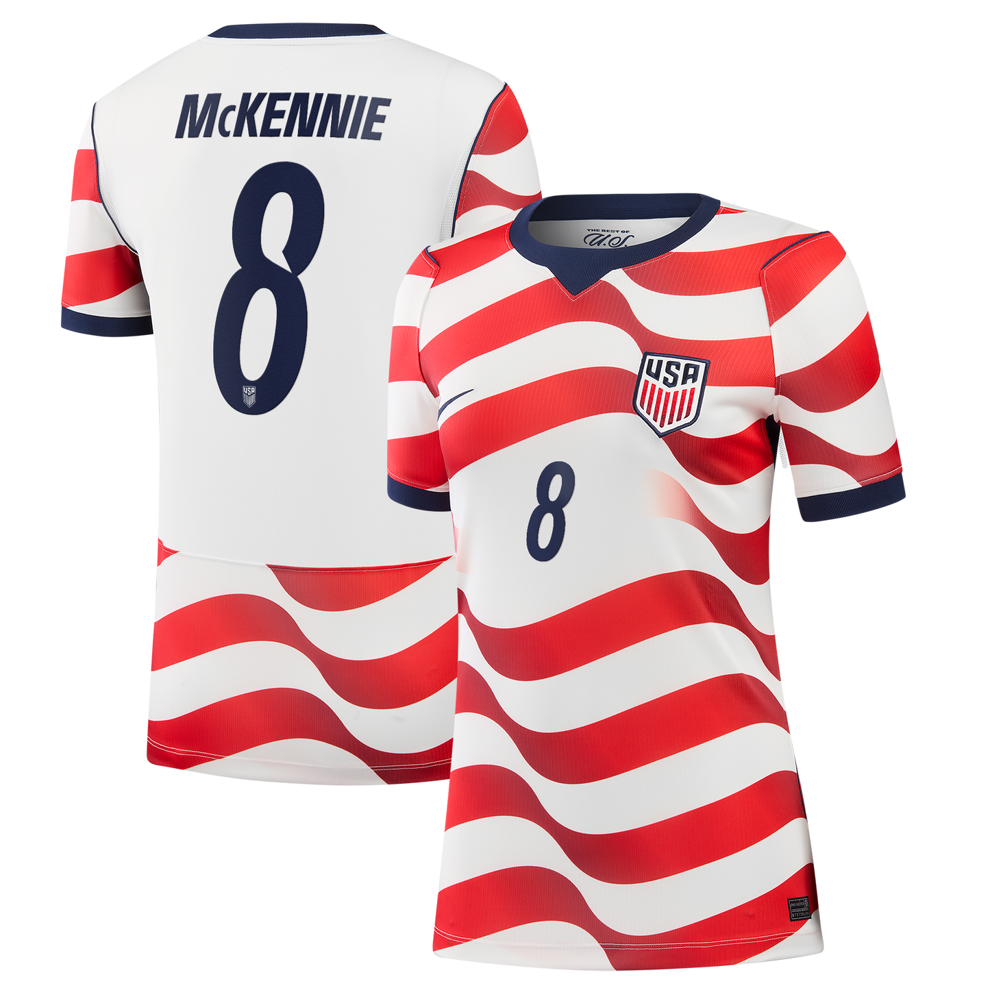 Weston McKennie USMNT 2026 Home Stadium Replica Jersey - White