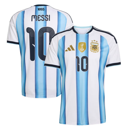 Lionel Messi Argentina National Team 2026 Home Replica Jersey - White