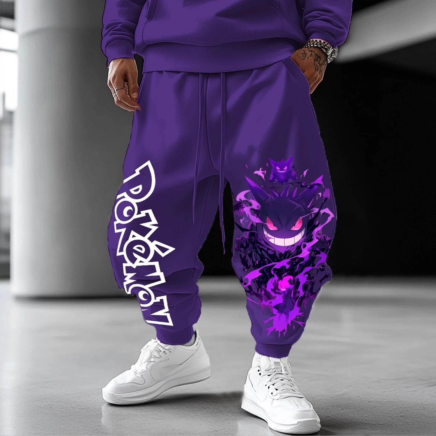 Pokémon Unisex Casual Anime Streetwear Pants