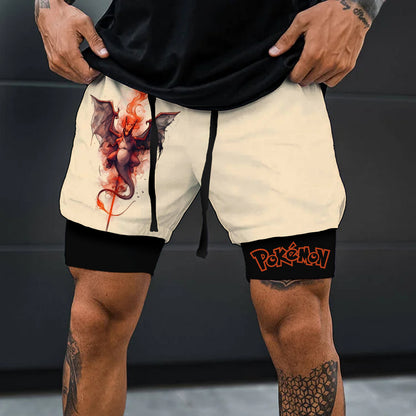 Pokémon Unisex  Casual Anime Streetwear Shorts