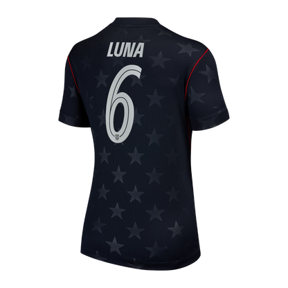 Diego Luna USMNT Women's 2026/27 Away Stadium Replica Jersey - Blue