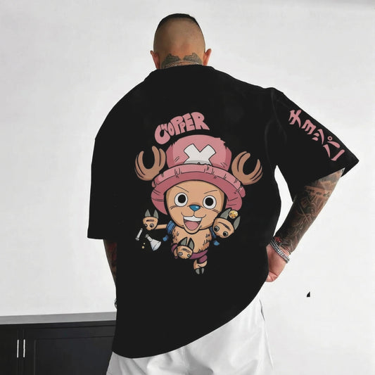 Unisex Anime Inspired Vintage T-Shirt