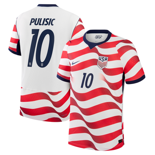 Christian Pulisic USMNT 2026 Home Match Jersey - White