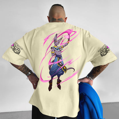 Unisex Anime Inspired Graphic Streetwear  T-shirt