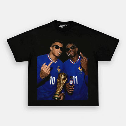 Kylian Mbappé & Ousmane Dembélé France 2026 T-shirt