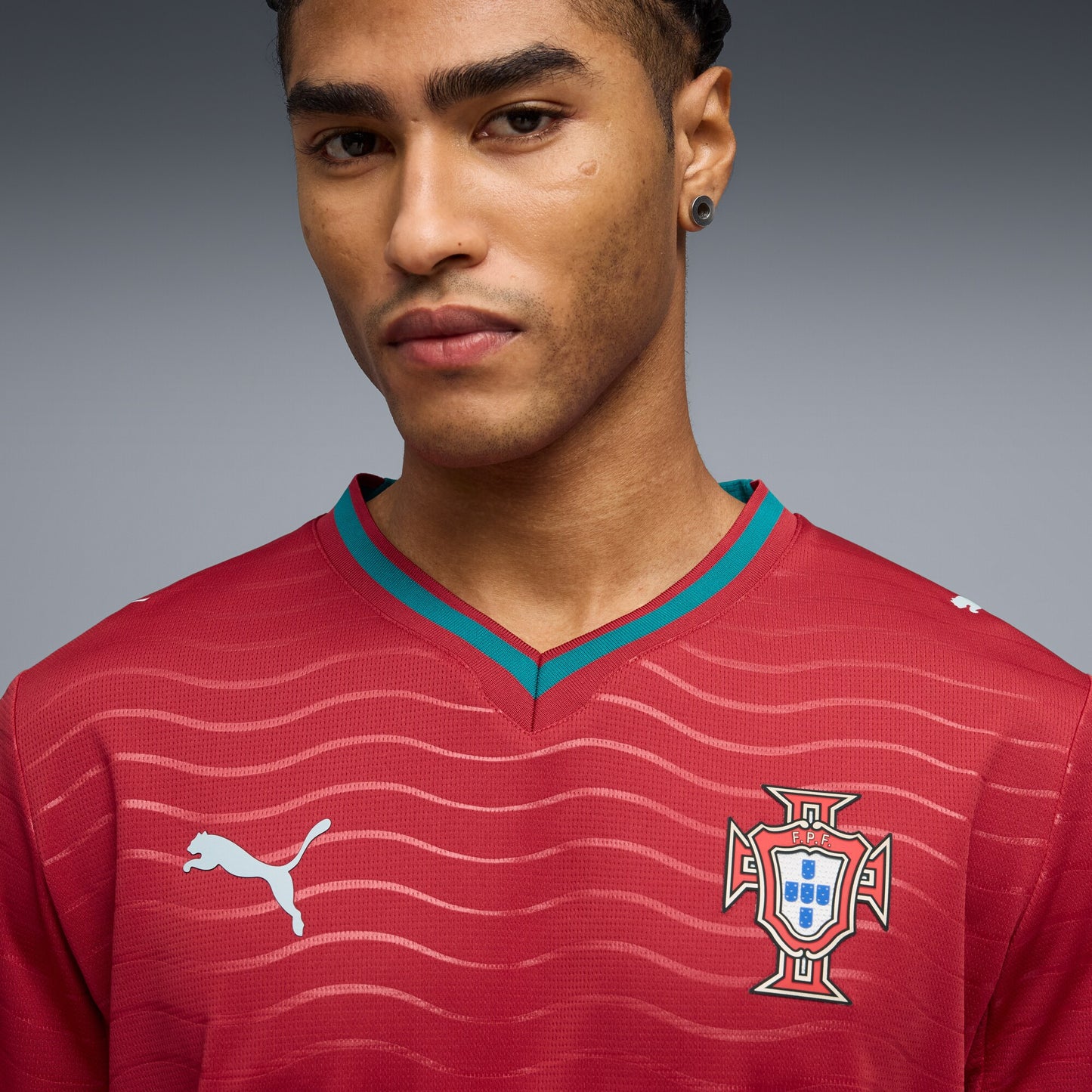 Portugal National Team 2026 Home Replica Long Sleeve Jersey - Red
