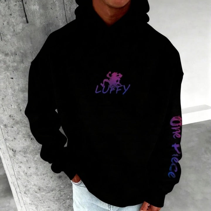 Unisex Anime Graphic Streetwear Vintage Hoodie