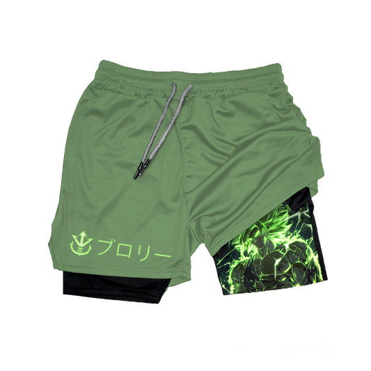Anime Gym Performance Shorts