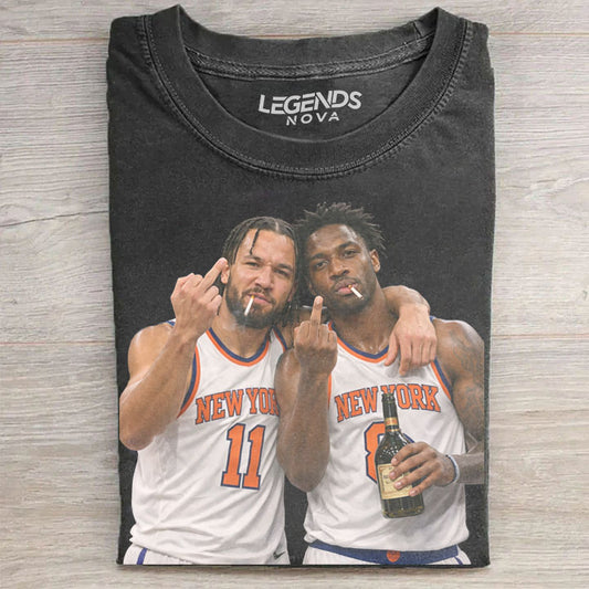 OG Anunoby & Jalen Brunson Basketball Tee