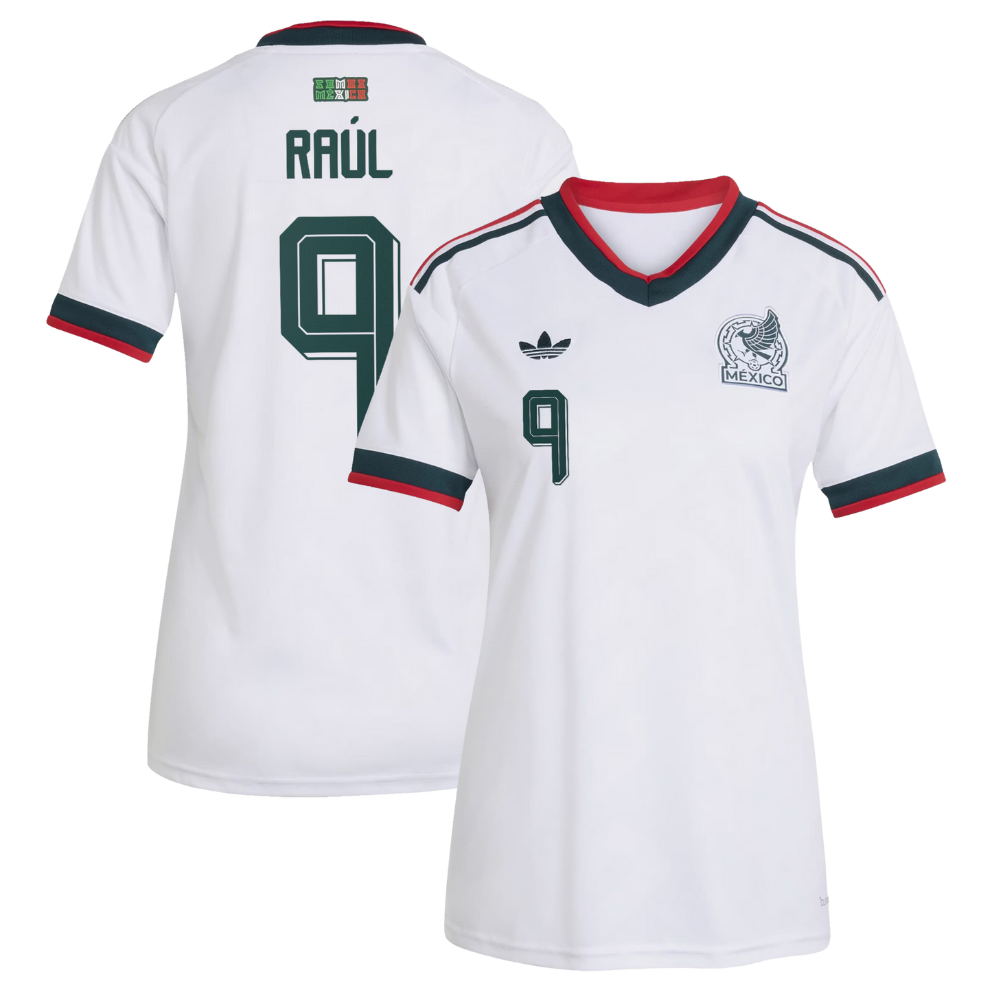 Raúl Jiménez Mexico National Team Women's 2026 Away Replica Jersey- White
