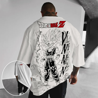 Unisex Anime Inspired Graphic Streetwear  T-shirt