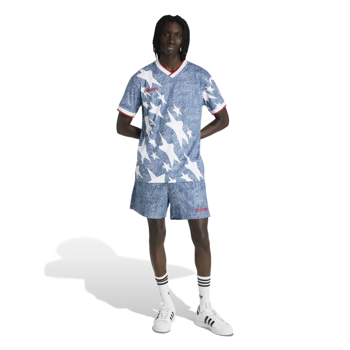 USA 1994 Denim Graphic Fashion Jersey - Blue