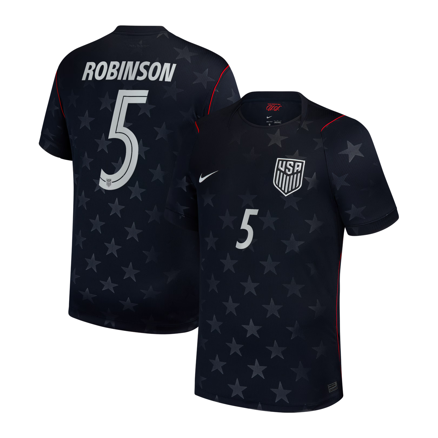 Antonee Robinson USMNT 2026/27 Away Stadium Replica Jersey - Blue