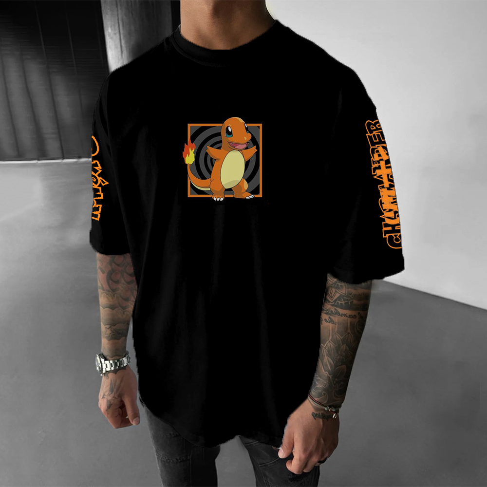 Pokémon Anime Inspired Vintage Short Sleeved T-Shirt