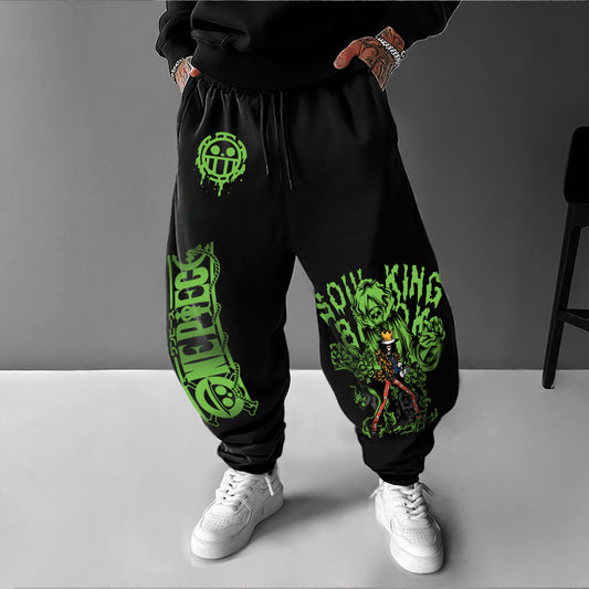 Unisex Anime Inspired Vintage Pants丨