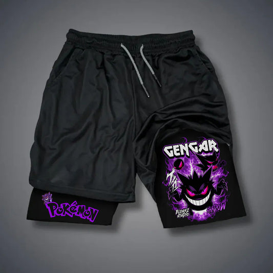 Unisex Casual Anime Streetwear Shorts