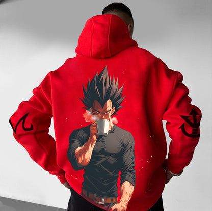 Unisex Anime Graphic Streetwear Vintage Hoodie