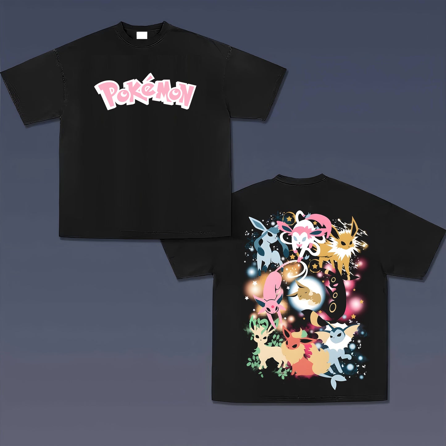 Pokémon Unisex Anime Inspired Vintage T-Shirt