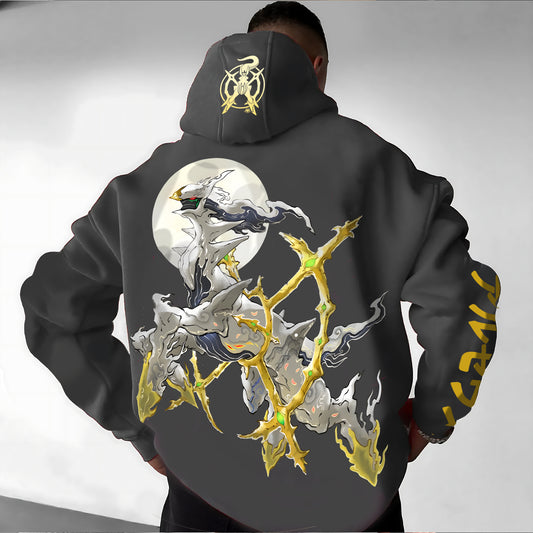 Pokémon Unisex Anime Graphic Streetwear Vintage Hoodie