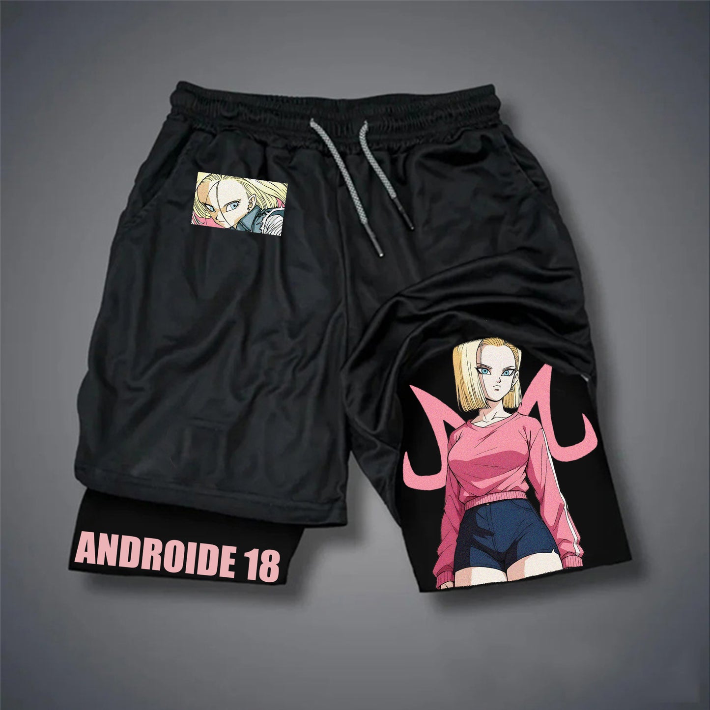 Unisex Casual Anime Streetwear Shorts