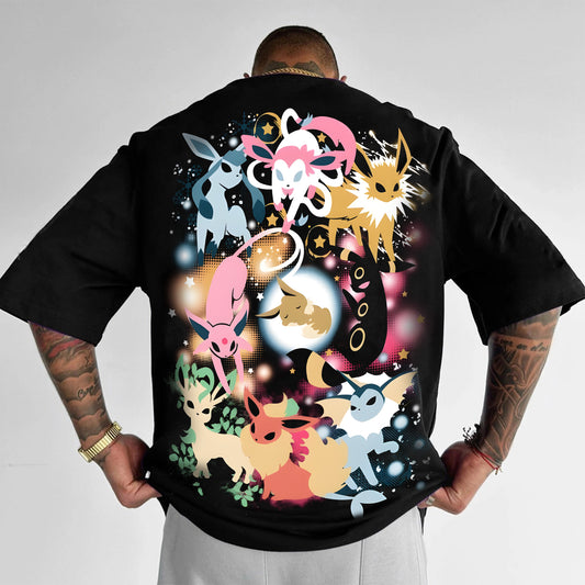 Pokémon Unisex Anime Inspired Vintage T-Shirt