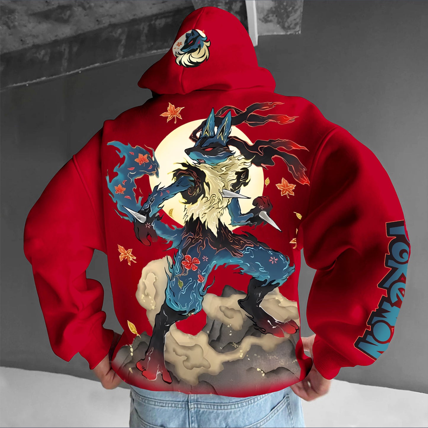 Unisex  Anime Graphic Streetwear Vintage Hoodie