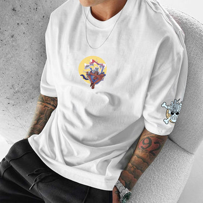 Unisex Anime Inspired Vintage T-Shirt丨