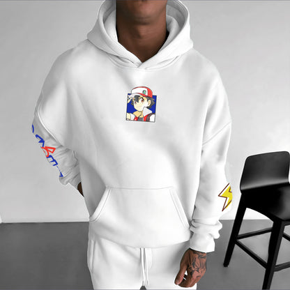 Pokémon Unisex Anime Graphic Streetwear Vintage Hoodie