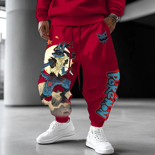 Pokémon Unisex  Casual Anime Streetwear Pants