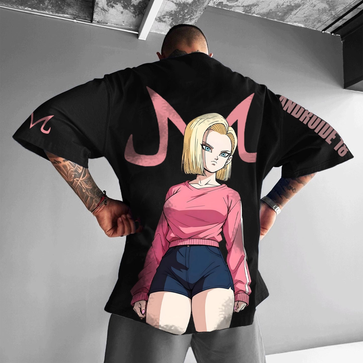 Unisex Anime Inspired Graphic Streetwear  T-shirt