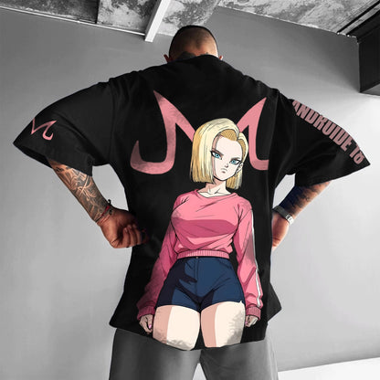 Unisex Anime Inspired Graphic Streetwear  T-shirt