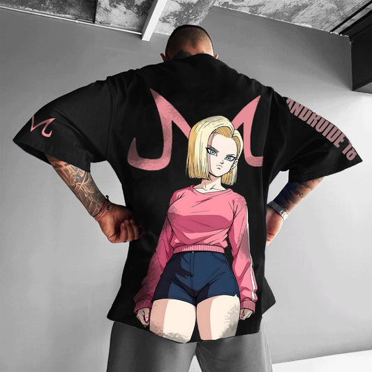 Unisex Anime Inspired Graphic Streetwear  T-shirt
