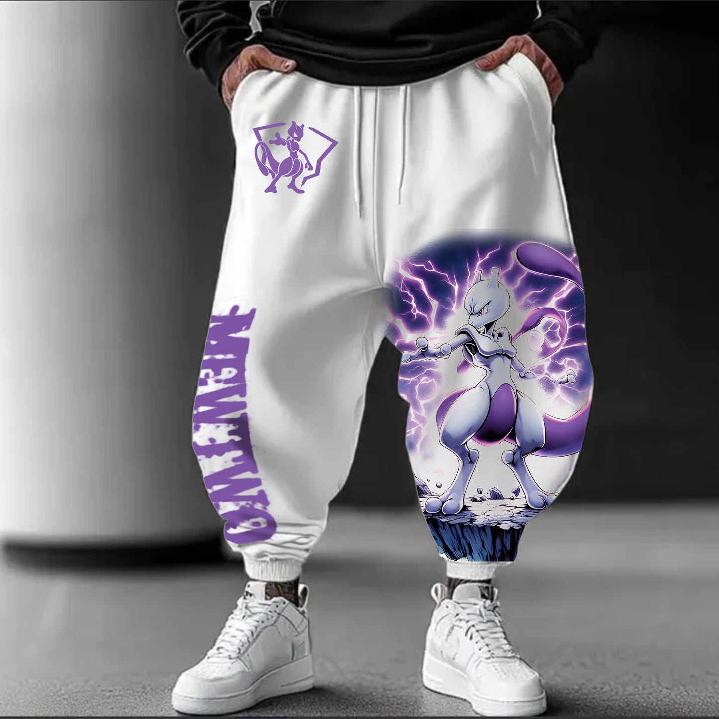 Pokémon Unisex Casual Anime Streetwear Pants