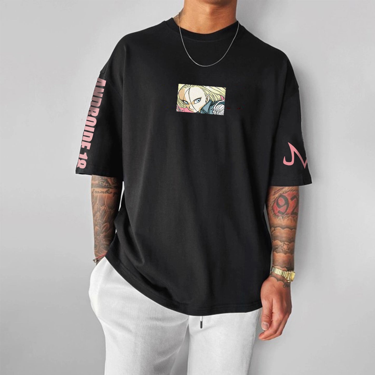 Unisex Anime Inspired Graphic Streetwear  T-shirt