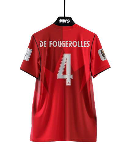 Luc De Fougerolles Match-Day Uniforms