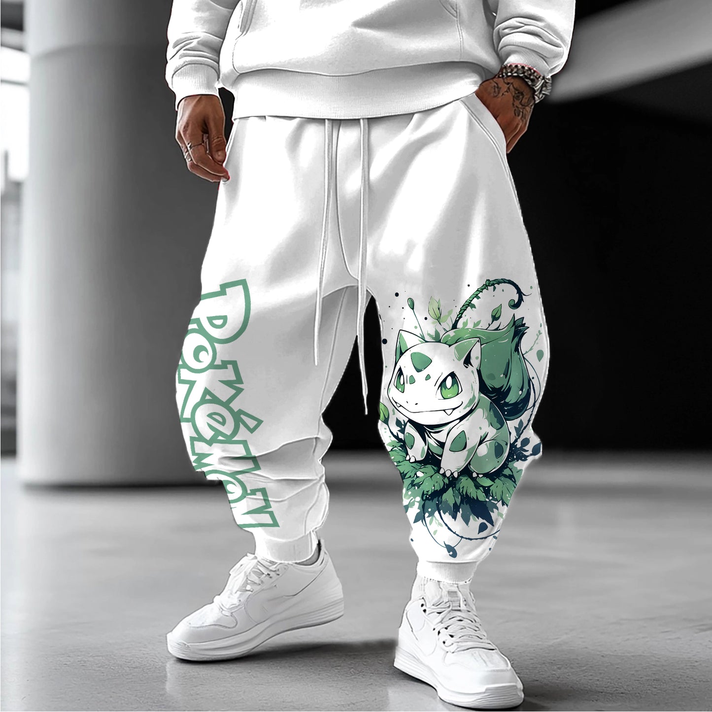 Pokémon Unisex  Casual Anime Streetwear Pants