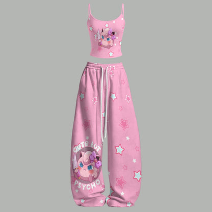 Pokemon Top & Elasticated Trousers Two-Piece Set
