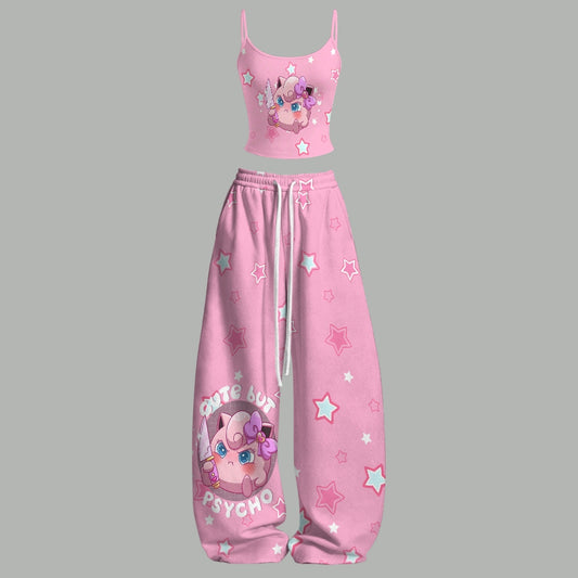 Pokemon Top & Elasticated Trousers Two-Piece Set