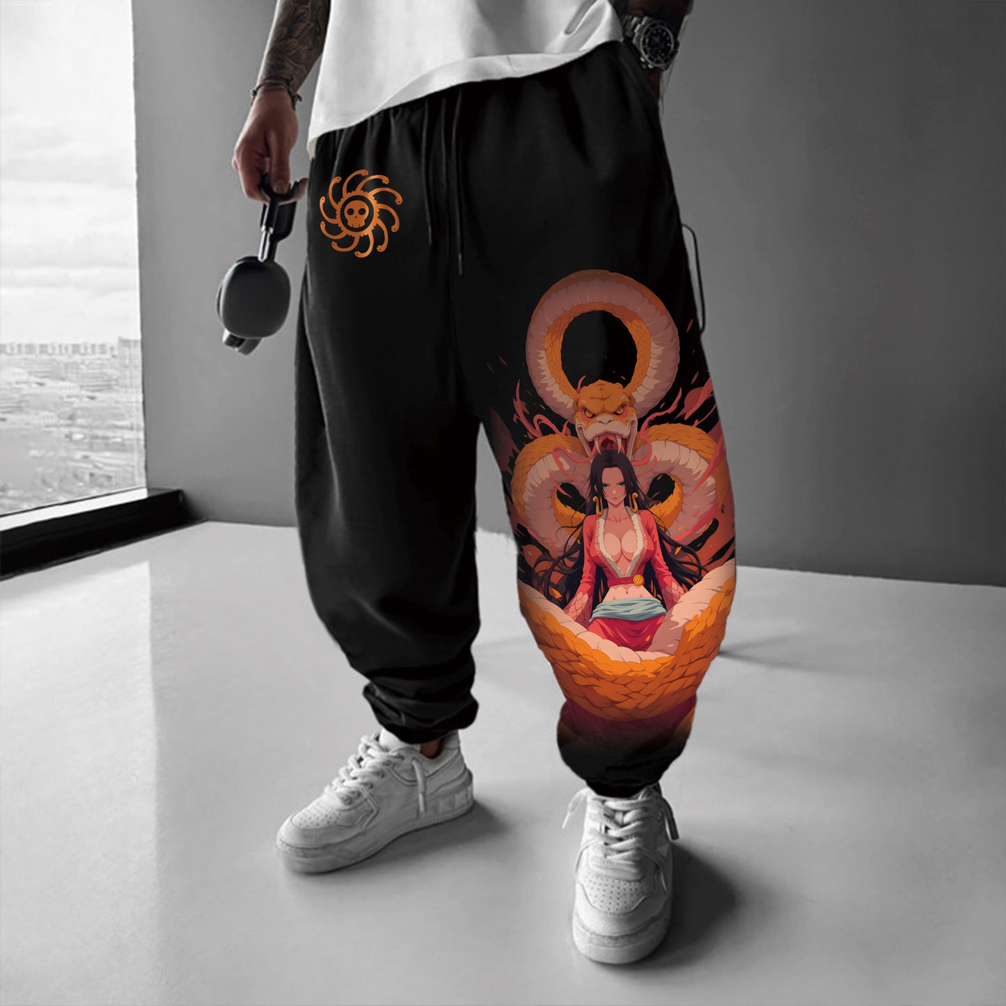 Unisex Anime Inspired Vintage Pants丨