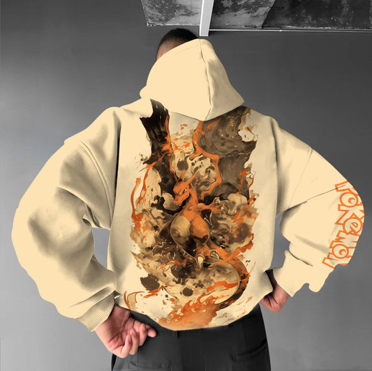 Pokémon Unisex Anime Graphic Streetwear Vintage Hoodie