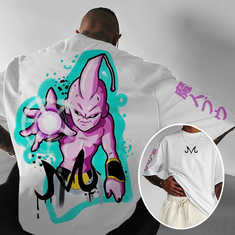 Unisex Anime Inspired Graphic Streetwear  T-shirt