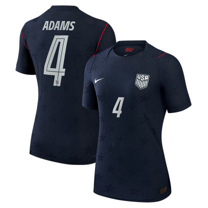 Tyler Adams USMNT Women's 2026 Away Match Jersey - Blue