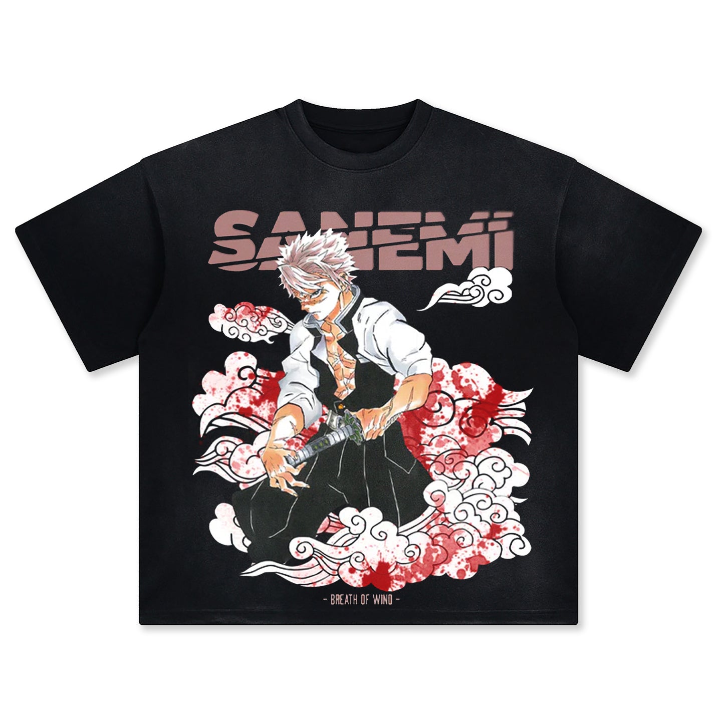 Unisex Vintage Tee丨  Demon Slayer Tee