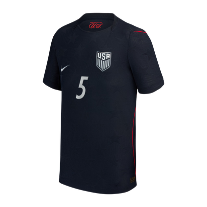 Antonee Robinson USMNT Youth 2026/27 Away Match Jersey - Blue