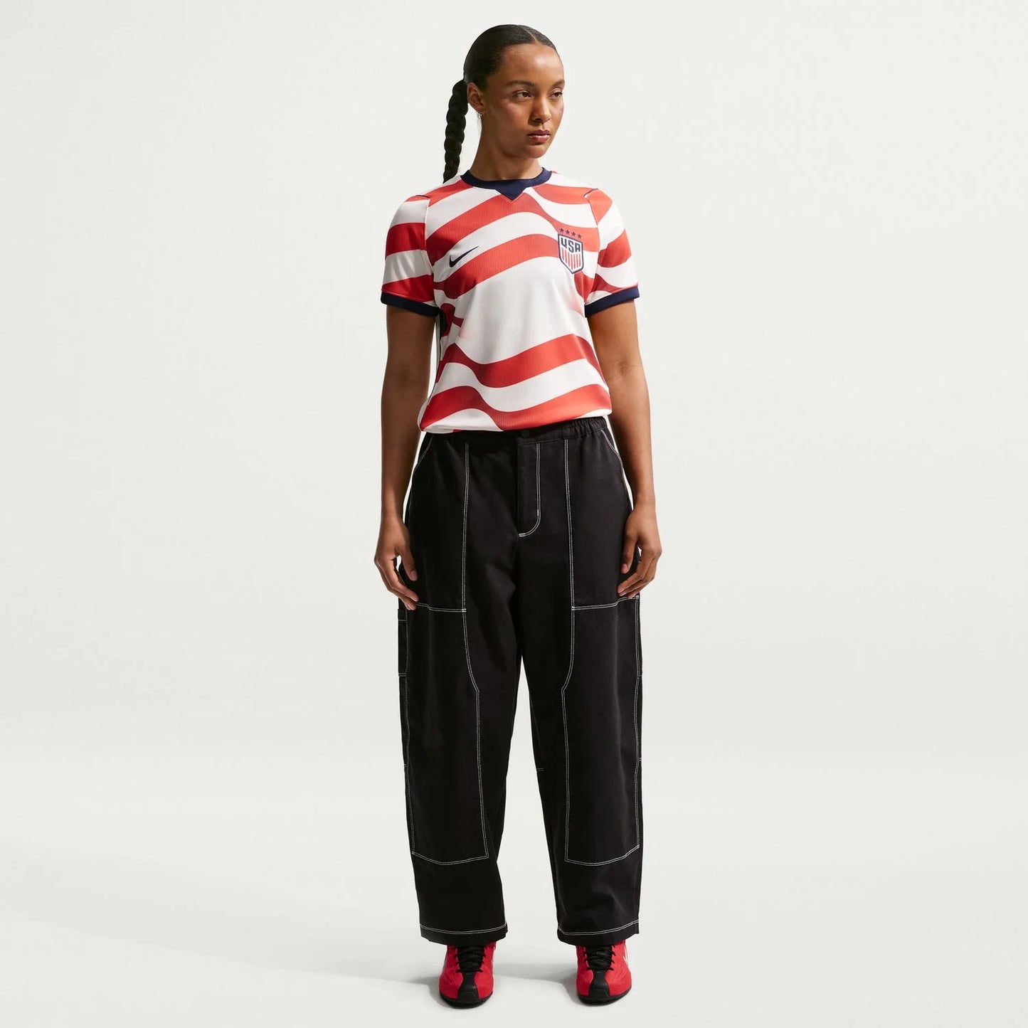 Women's USWNT 2026  Home Open Stadium Jersey - Stripes