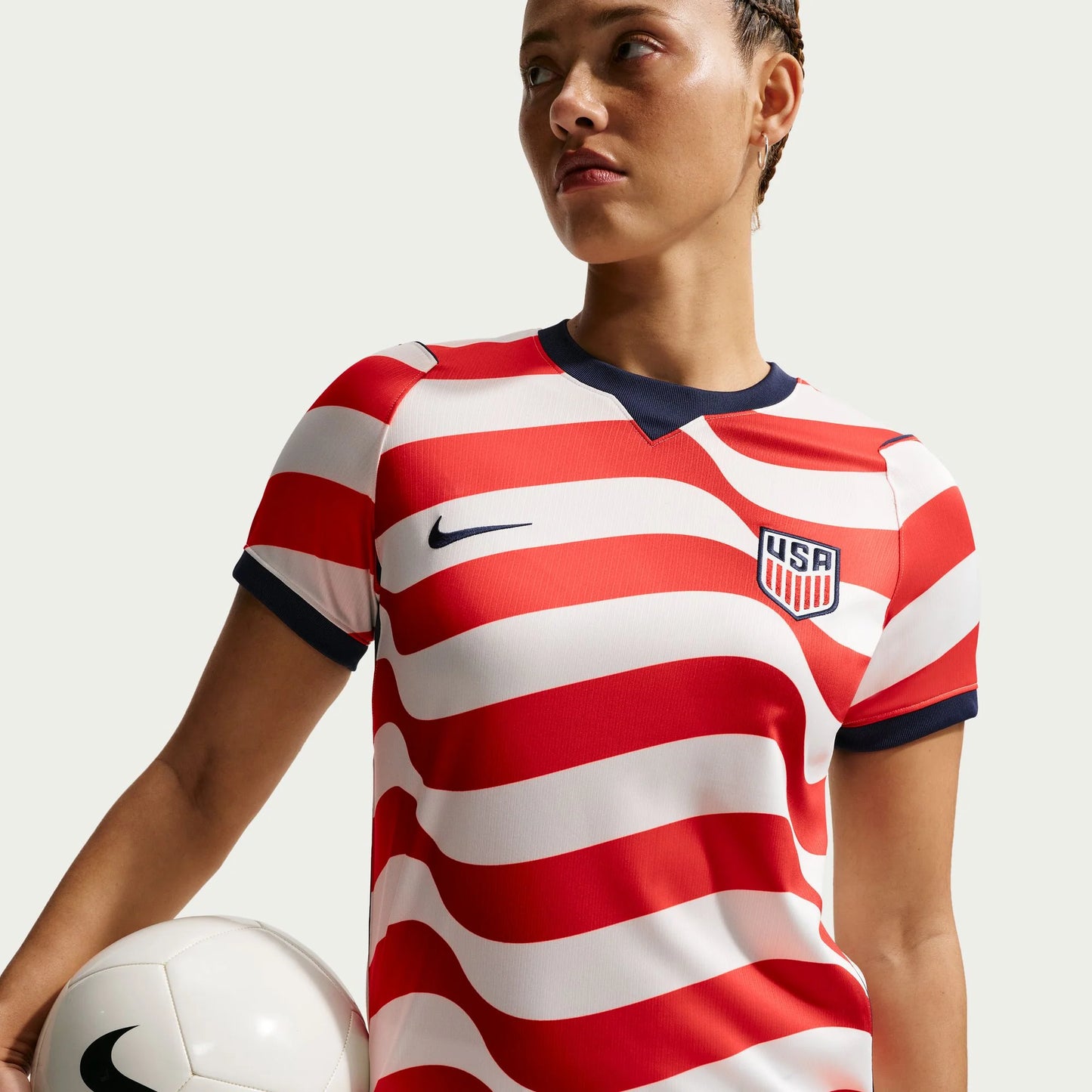Women's USMNT 2026 Home Stadium Jersey - Stripes