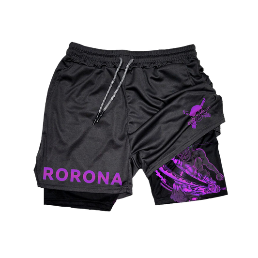 Anime Performance Gym Shorts